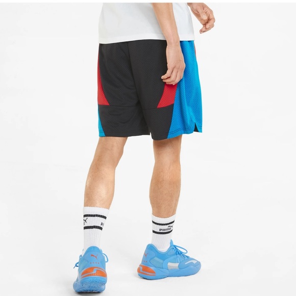 New Slashing Men's Basketball Shorts- PUMA - Picture 5 of 7